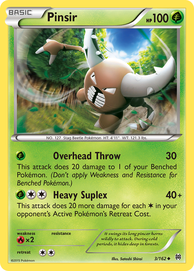 Pinsir (3/162) [XY: BREAKthrough] | Exor Games Bridgewater