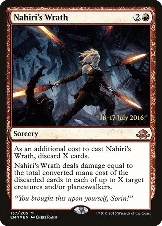 Nahiri's Wrath [Eldritch Moon Promos] | Exor Games Bridgewater