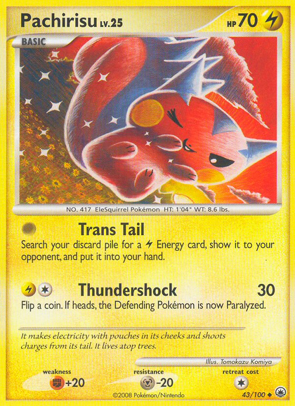 Pachirisu (43/100) [Diamond & Pearl: Majestic Dawn] | Exor Games Bridgewater