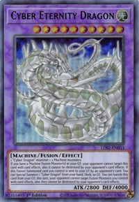 Cyber Eternity Dragon (Green) [LDS2-EN033] Ultra Rare | Exor Games Bridgewater