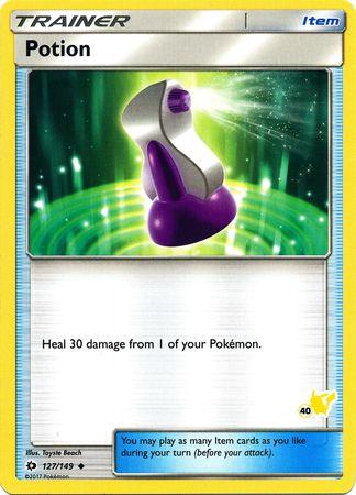 Potion (127/149) (Pikachu Stamp #40) [Battle Academy 2020] | Exor Games Bridgewater