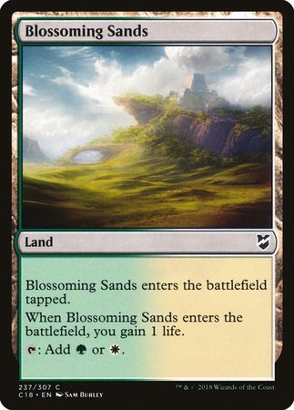Blossoming Sands [Commander 2018] | Exor Games Bridgewater