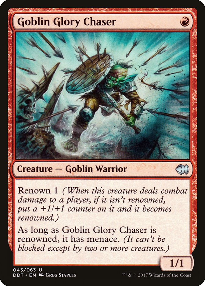 Goblin Glory Chaser [Duel Decks: Merfolk vs. Goblins] | Exor Games Bridgewater