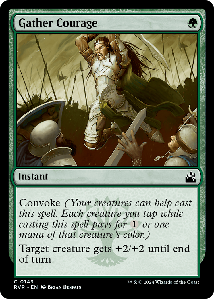 Gather Courage [Ravnica Remastered] | Exor Games Bridgewater