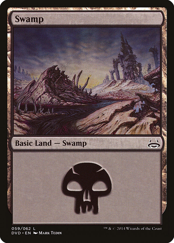 Swamp (59) (Divine vs. Demonic) [Duel Decks Anthology] | Exor Games Bridgewater