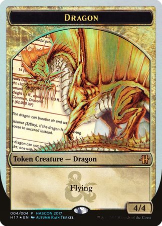 Gold Dragon Token [HasCon 2017] | Exor Games Bridgewater