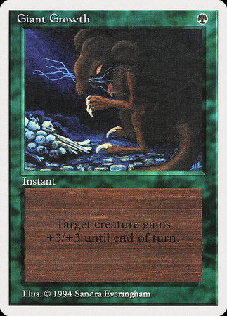 Giant Growth [Summer Magic / Edgar] | Exor Games Bridgewater