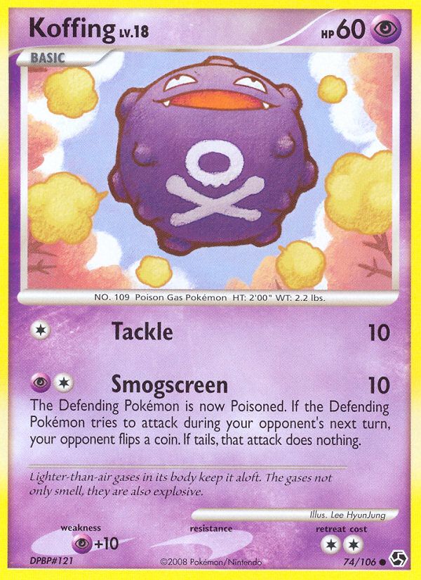 Koffing (74/106) [Diamond & Pearl: Great Encounters] | Exor Games Bridgewater