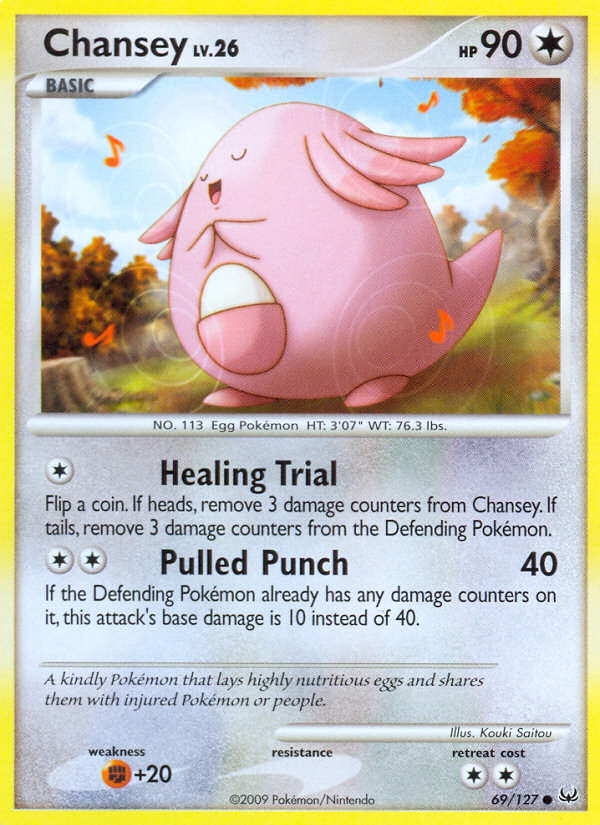 Chansey (69/127) [Platinum: Base Set] | Exor Games Bridgewater