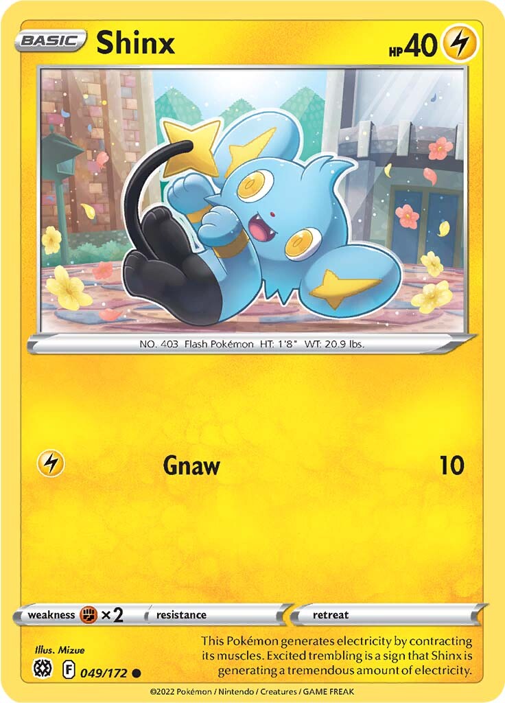 Shinx (049/172) [Sword & Shield: Brilliant Stars] | Exor Games Bridgewater