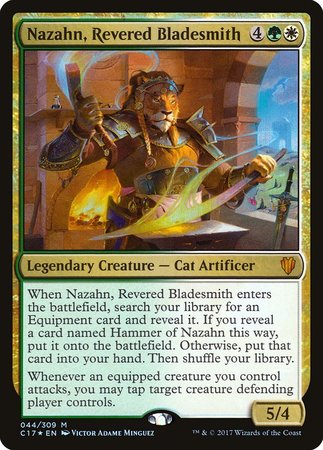 Nazahn, Revered Bladesmith [Commander 2017] | Exor Games Bridgewater