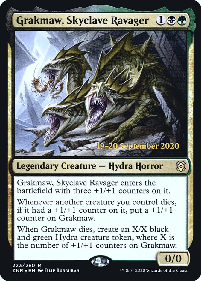 Grakmaw, Skyclave Ravager  [Zendikar Rising Prerelease Promos] | Exor Games Bridgewater