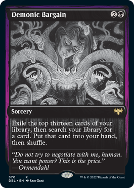 Demonic Bargain [Innistrad: Double Feature] | Exor Games Bridgewater