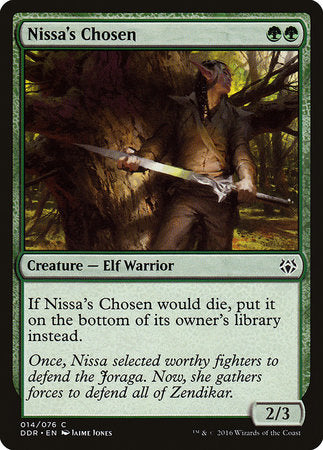 Nissa's Chosen [Duel Decks: Nissa vs. Ob Nixilis] | Exor Games Bridgewater