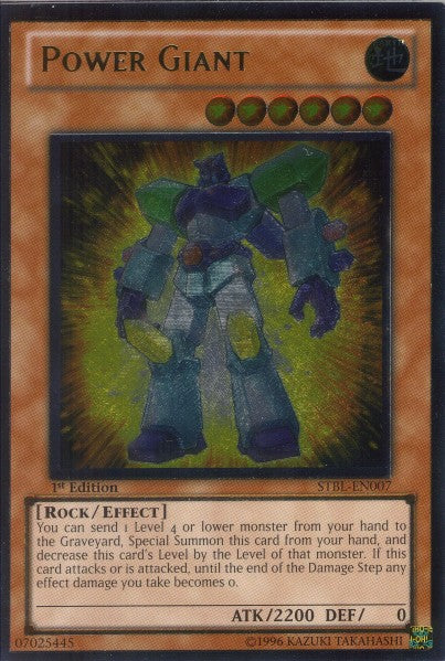 Power Giant [STBL-EN007] Ultimate Rare | Exor Games Bridgewater