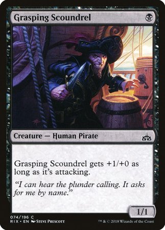 Grasping Scoundrel [Rivals of Ixalan] | Exor Games Bridgewater