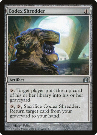 Codex Shredder [Return to Ravnica] | Exor Games Bridgewater