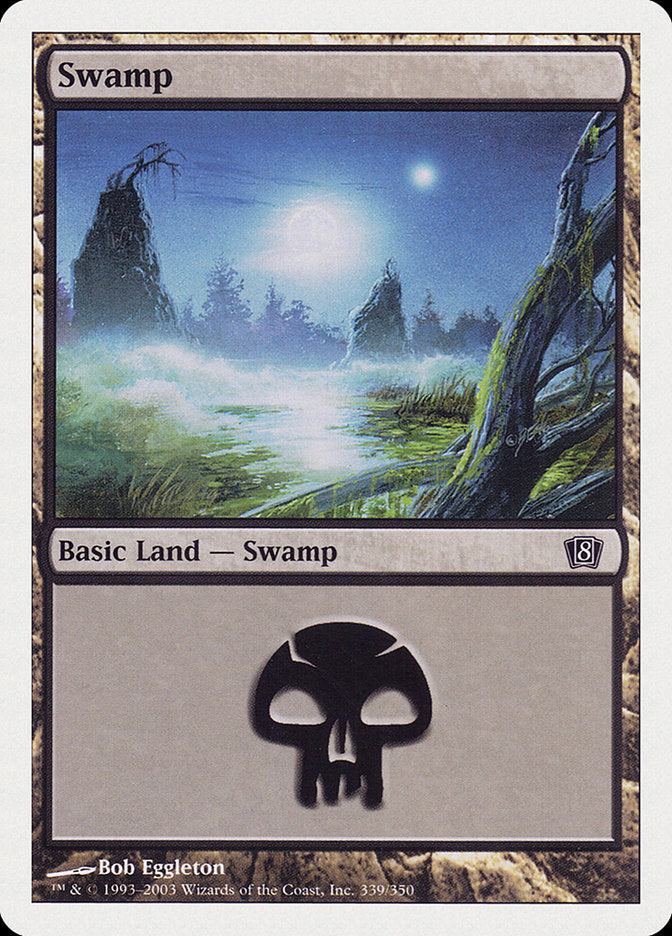 Swamp (339) [Eighth Edition] | Exor Games Bridgewater