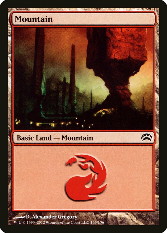 Mountain (149) [Planechase 2012] | Exor Games Bridgewater