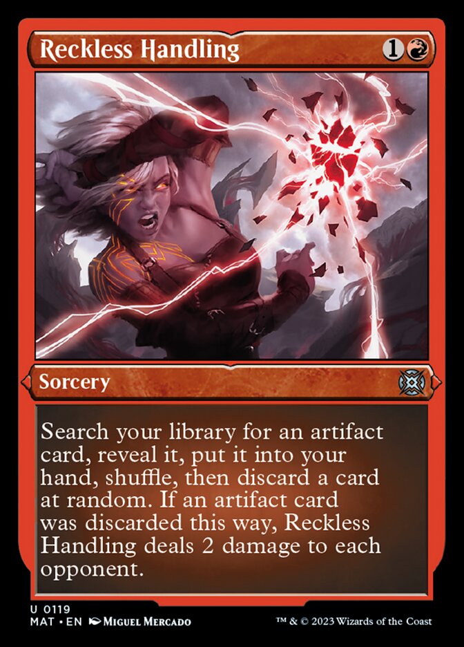 Reckless Handling (Foil Etched) [March of the Machine: The Aftermath] | Exor Games Bridgewater