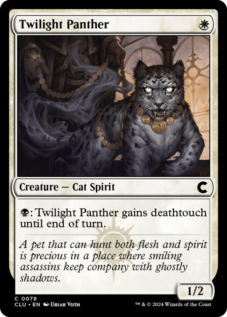 Twilight Panther [Ravnica: Clue Edition] | Exor Games Bridgewater