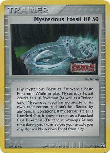 Mysterious Fossil (85/108) (Stamped) [EX: Power Keepers] | Exor Games Bridgewater