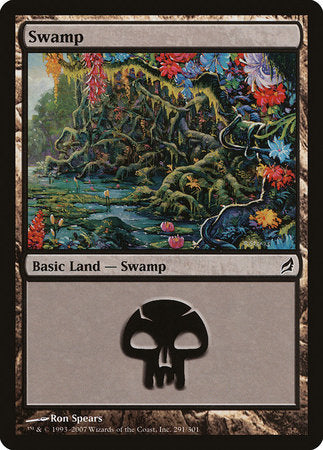 Swamp (291) [Lorwyn] | Exor Games Bridgewater