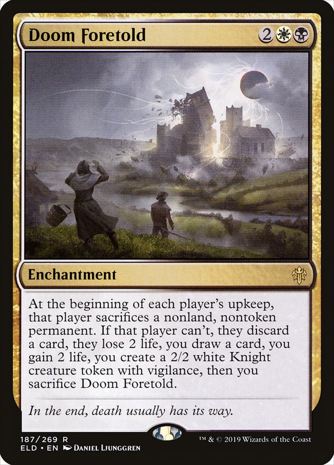 Doom Foretold [Throne of Eldraine] | Exor Games Bridgewater