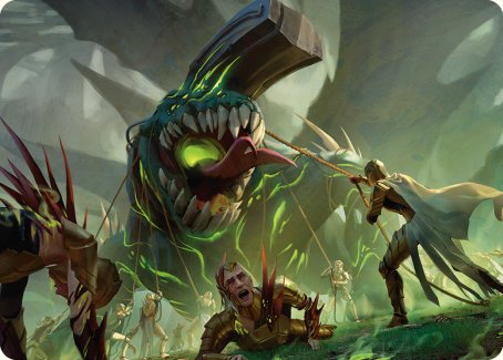 Noxious Assault Art Card [Phyrexia: All Will Be One Art Series] | Exor Games Bridgewater