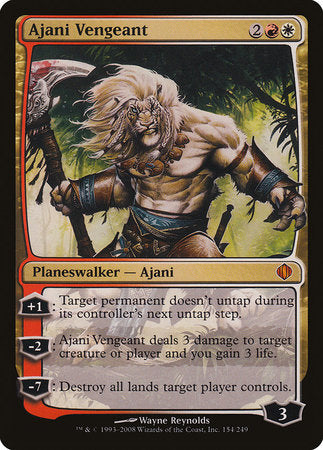 Ajani Vengeant [Shards of Alara] | Exor Games Bridgewater