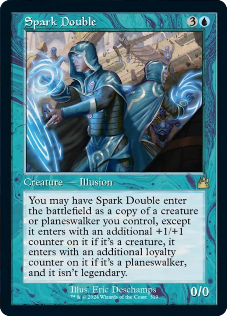 Spark Double (Retro Frame) [Ravnica Remastered] | Exor Games Bridgewater