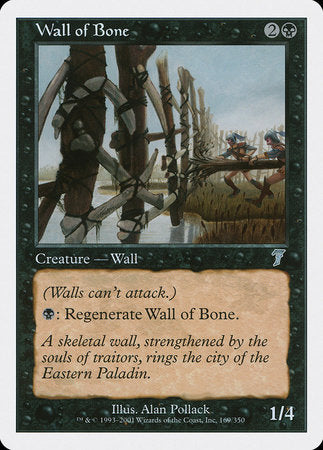 Wall of Bone [Seventh Edition] | Exor Games Bridgewater