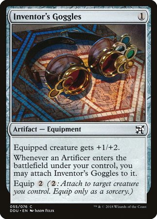 Inventor's Goggles [Duel Decks: Elves vs. Inventors] | Exor Games Bridgewater