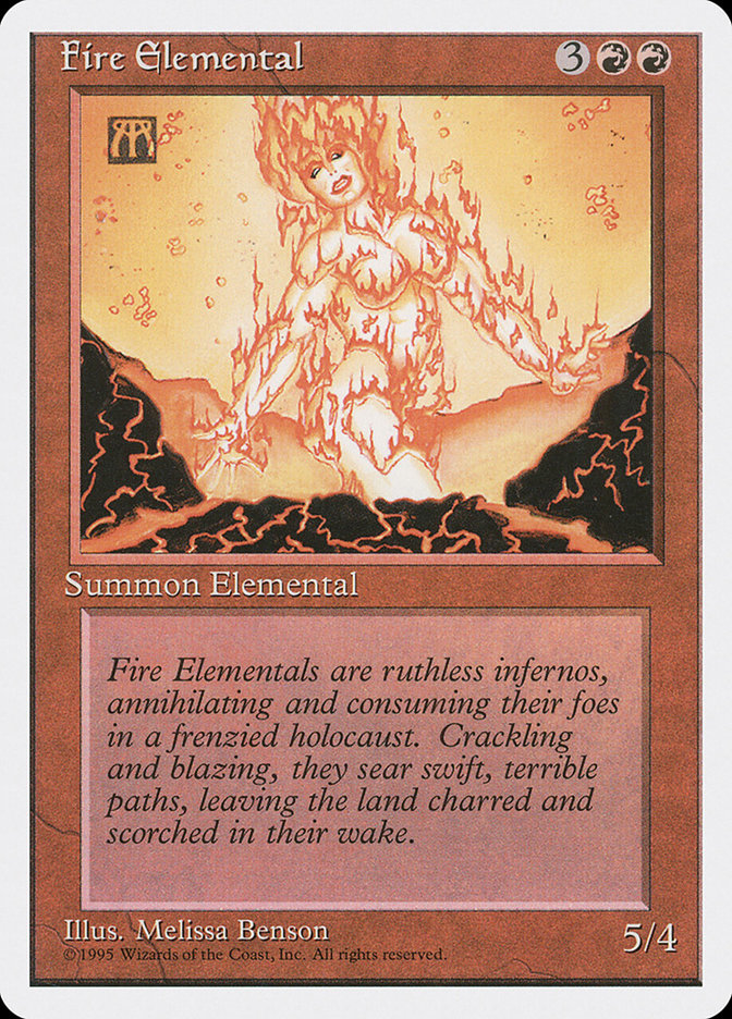 Fire Elemental [Fourth Edition] | Exor Games Bridgewater