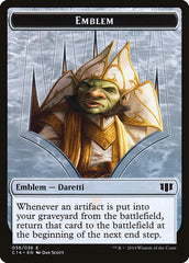 Daretti, Scrap Savant Emblem // Tuktuk the Returned Double-sided Token [Commander 2014 Tokens] | Exor Games Bridgewater