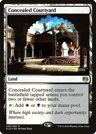 Concealed Courtyard [Kaladesh Promos] | Exor Games Bridgewater