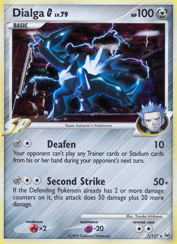Dialga G (7/127) [Platinum: Base Set] | Exor Games Bridgewater
