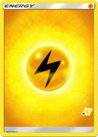 Lightning Energy (Pikachu Stamp #10) [Battle Academy 2020] | Exor Games Bridgewater