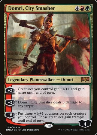 Domri, City Smasher [Ravnica Allegiance] | Exor Games Bridgewater