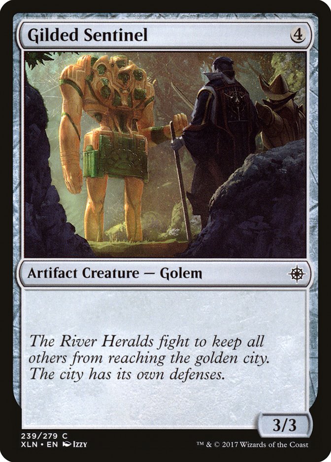 Gilded Sentinel [Ixalan] | Exor Games Bridgewater