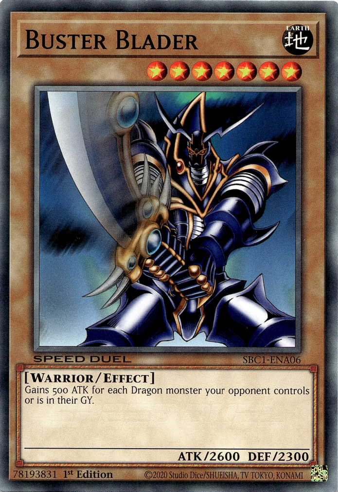 Buster Blader [SBC1-ENA06] Common | Exor Games Bridgewater