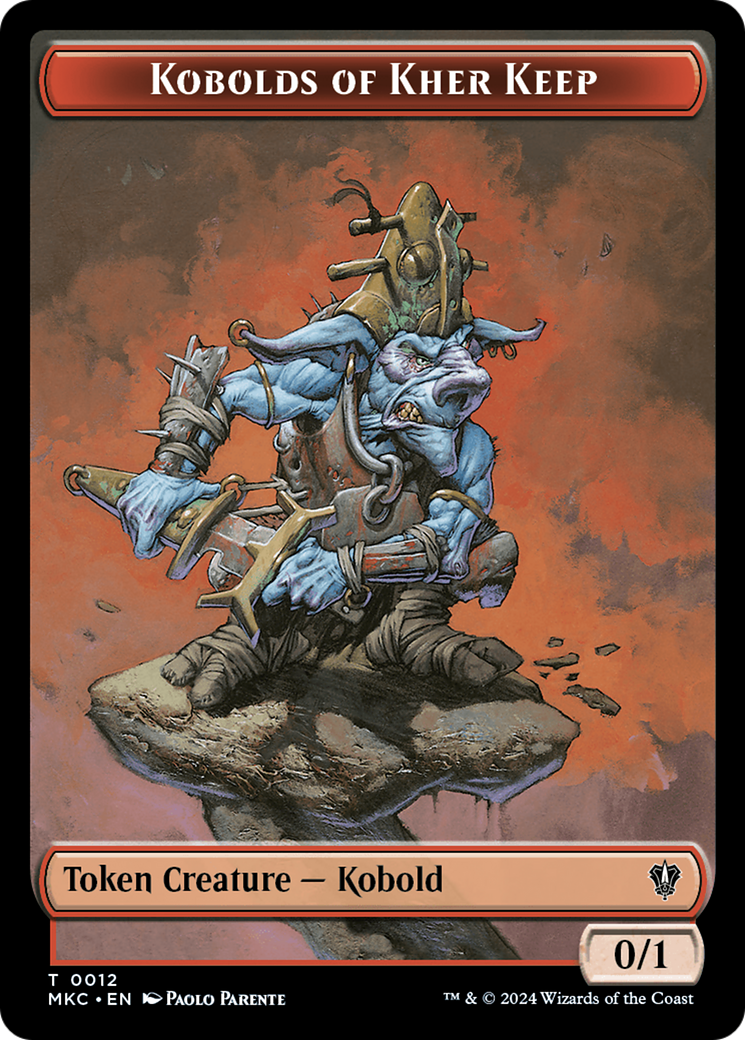 Soldier // Kobolds of Kher Keep Double-Sided Token [Murders at Karlov Manor Commander Tokens] | Exor Games Bridgewater