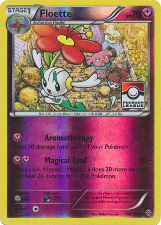 Floette (102/162) (League Promo) [XY: BREAKthrough] | Exor Games Bridgewater