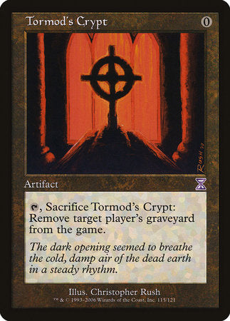 Tormod's Crypt [Time Spiral Timeshifted] | Exor Games Bridgewater