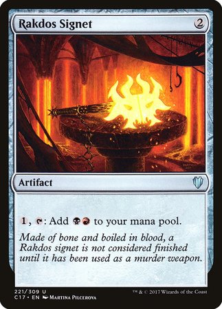 Rakdos Signet [Commander 2017] | Exor Games Bridgewater
