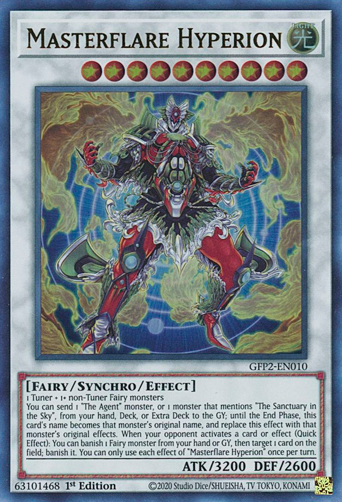 Masterflare Hyperion [GFP2-EN010] Ultra Rare | Exor Games Bridgewater