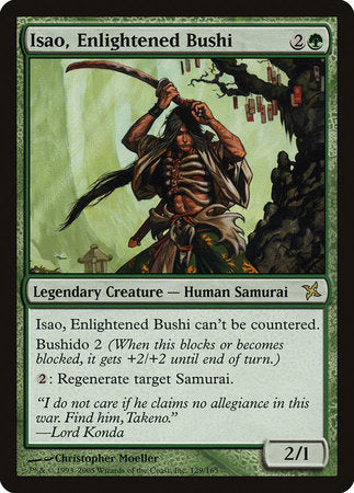 Isao, Enlightened Bushi [Betrayers of Kamigawa] | Exor Games Bridgewater