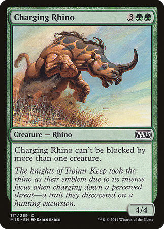 Charging Rhino [Magic 2015] | Exor Games Bridgewater