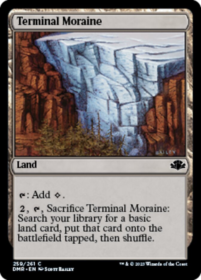 Terminal Moraine [Dominaria Remastered] | Exor Games Bridgewater