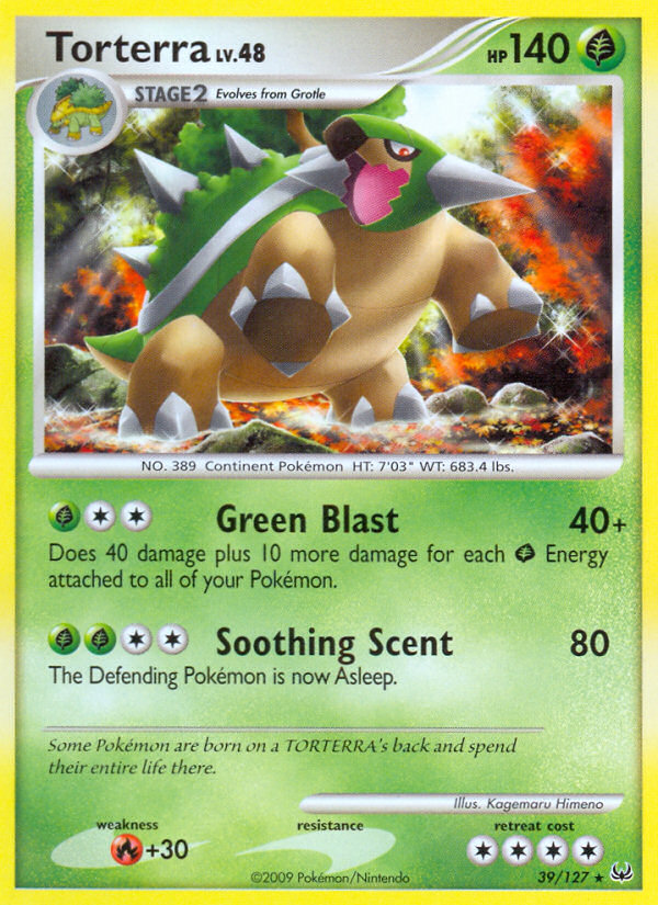 Torterra (39/127) [Platinum: Base Set] | Exor Games Bridgewater